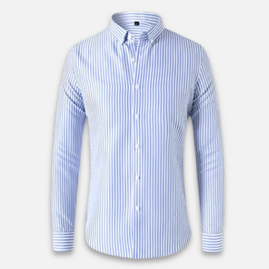 Men's Striped Long Sleeve Shirt