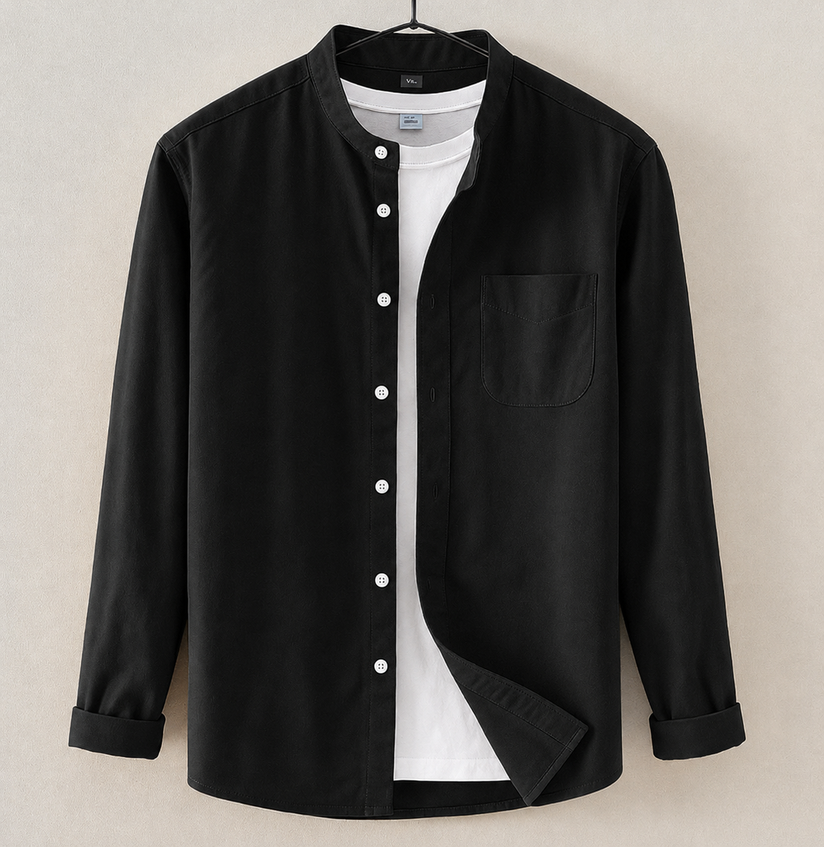 Button Collar Shirt | Long Sleeve