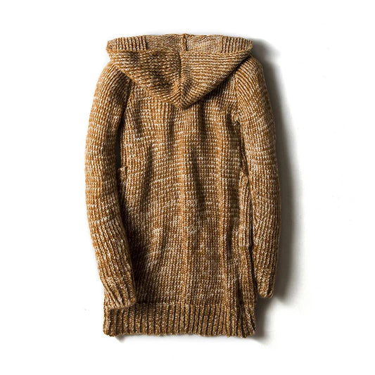 Hooded Cardigan | Toggle Front Closure
