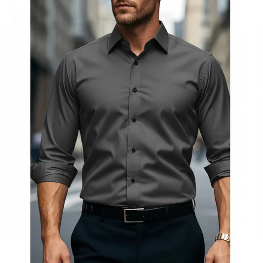 Men’s Slim Fit Long Sleeve Shirt