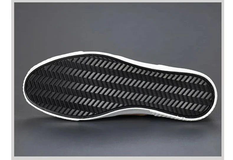 Men’s Panelled Zip-Front Trainers
