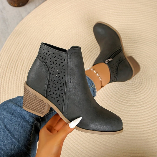Women's Orthopaedic Boots | Wide Fit with Non-Slip Sole Front