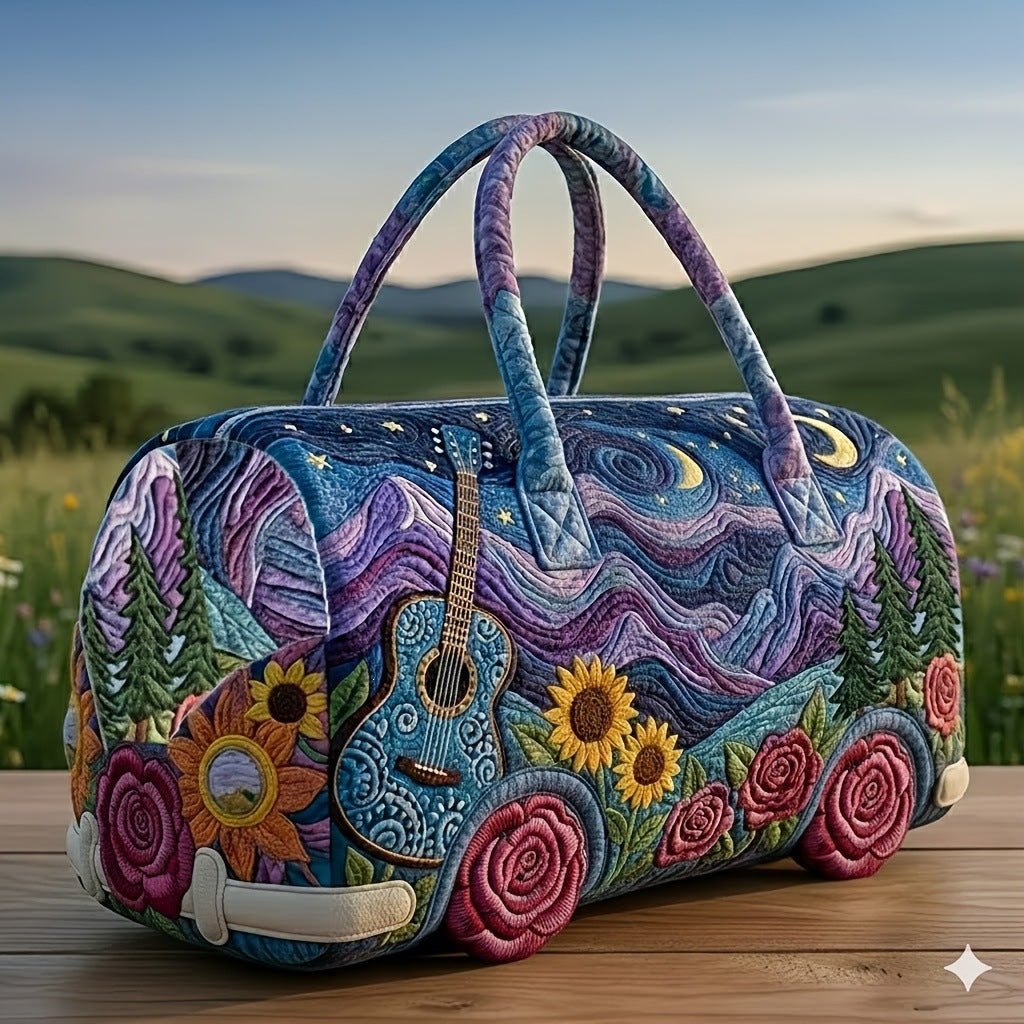 Women's Quilted Travel Duffle Bag with Spacious Storage Hero