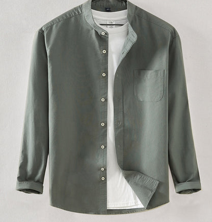 Button Collar Shirt | Long Sleeve