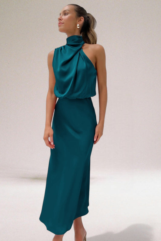 Women's Evening Elegant Wedding Guest Maxi Dress