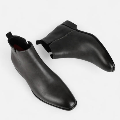Men’s Chelsea Boots | Square Toe Dress Ankle Boots