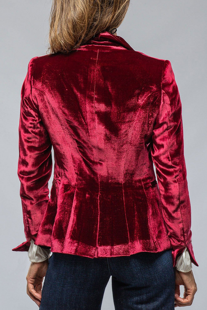 Slim Fit Blazer Jacket | Single Button Classic Style