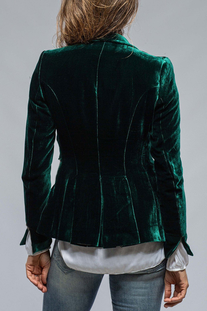 Slim Fit Blazer Jacket | Single Button Classic Style