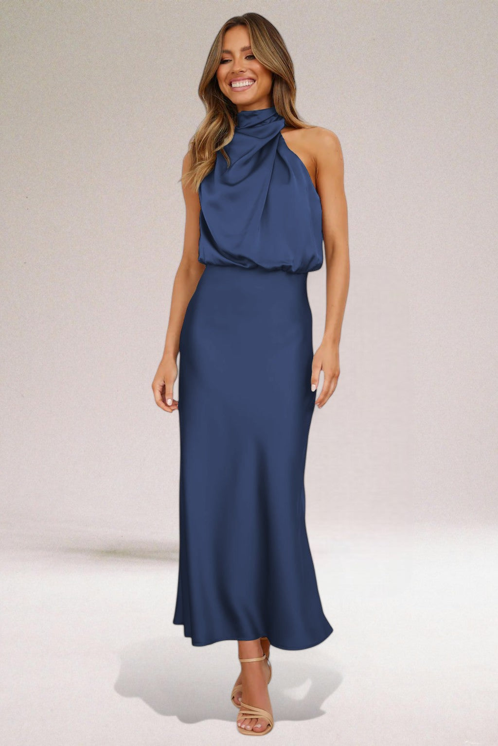Women's Evening Elegant Wedding Guest Maxi Dress