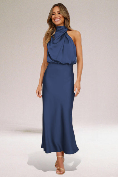 Women's Evening Elegant Wedding Guest Maxi Dress