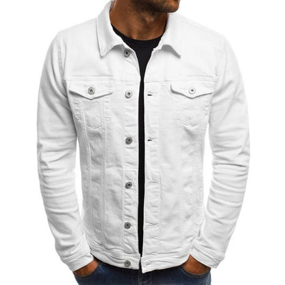 Denim Jacket | Classic Button Front with Flap Pockets