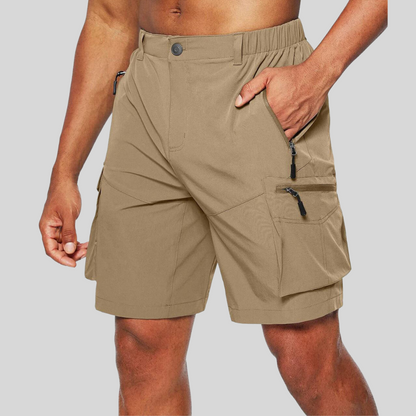 Men's Zip Pockets Cargo Shorts