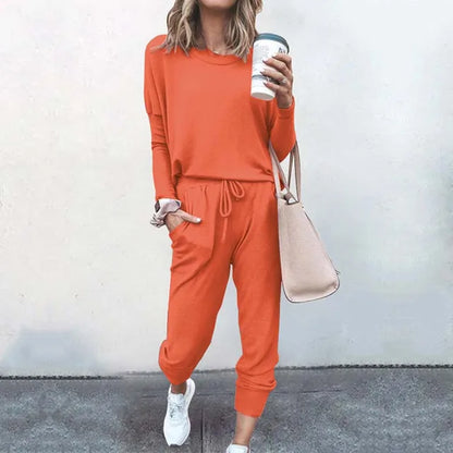 Loungewear Set | Relaxed Fit Joggers and Long Sleeve Top