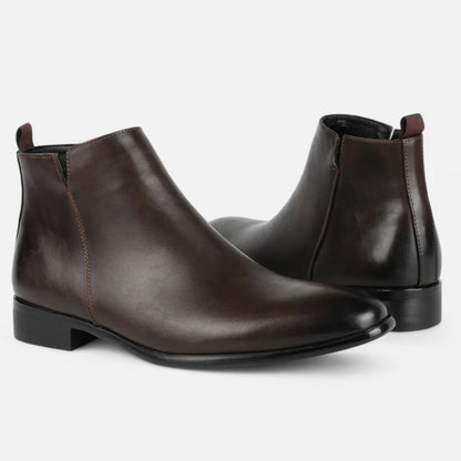 Men’s Chelsea Boots | Square Toe Dress Ankle Boots