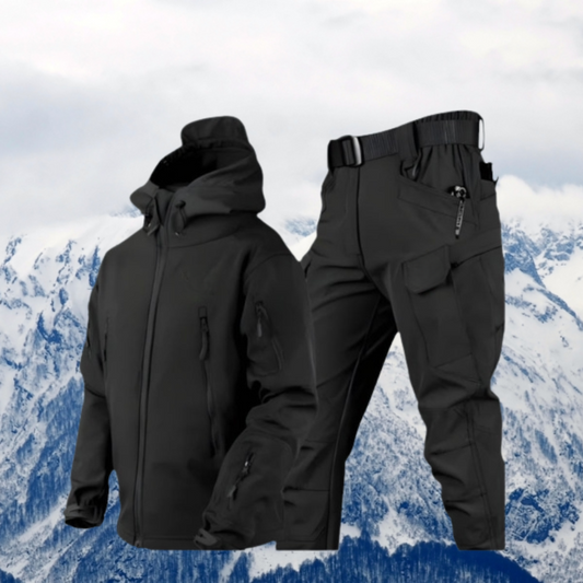 Ski Suit Set | Hooded Jacket with Trousers