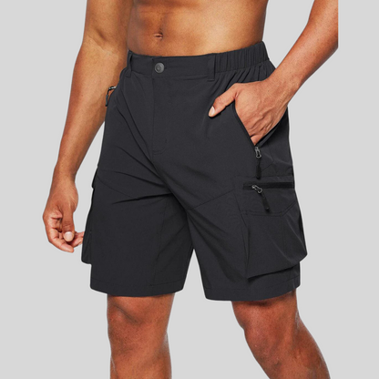 Men's Zip Pockets Cargo Shorts