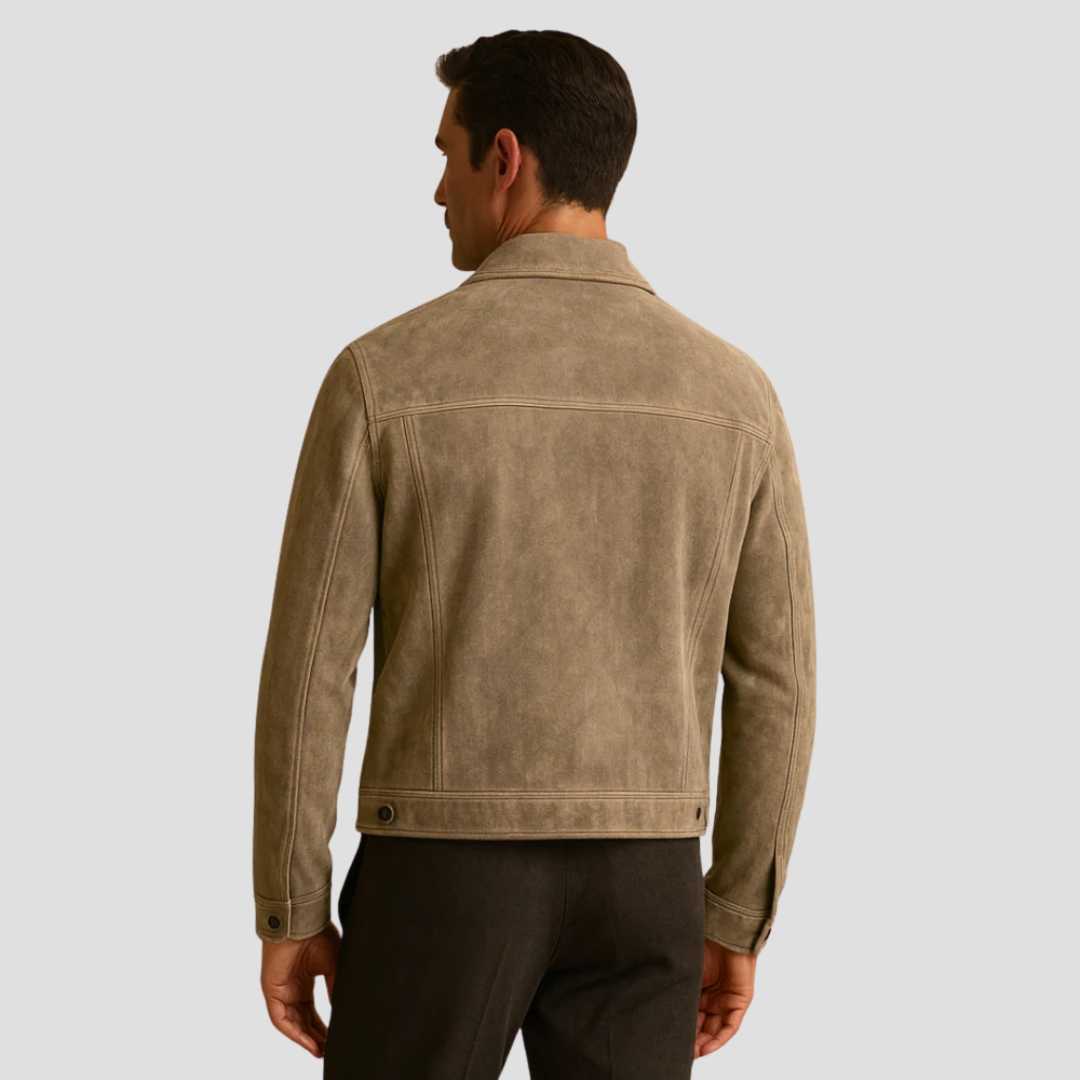 Men’s Trucker Jacket | Button Up Casual Outer Layer