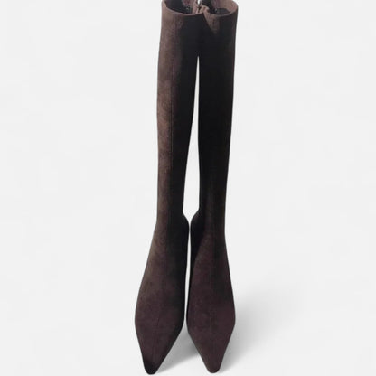 Women’s Knee High Heeled Boots