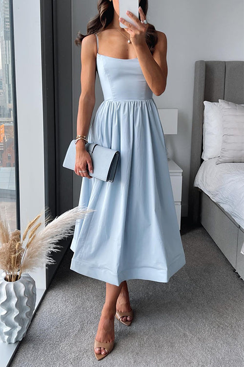Women's Elegant Sleeveless Formal Wedding Guest Maxi Dress
