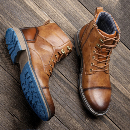 Men’s Lace Up Ankle Boots | Rugged Casual Smart Boots