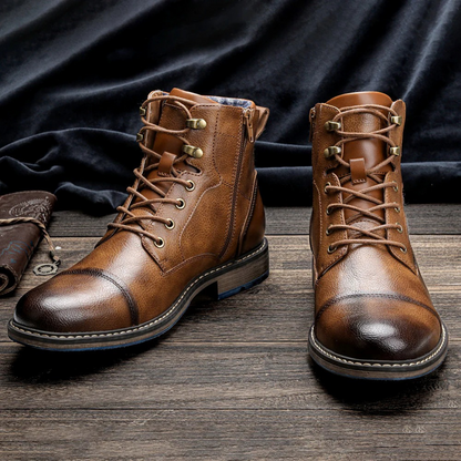 Men’s Lace Up Ankle Boots | Rugged Casual Smart Boots