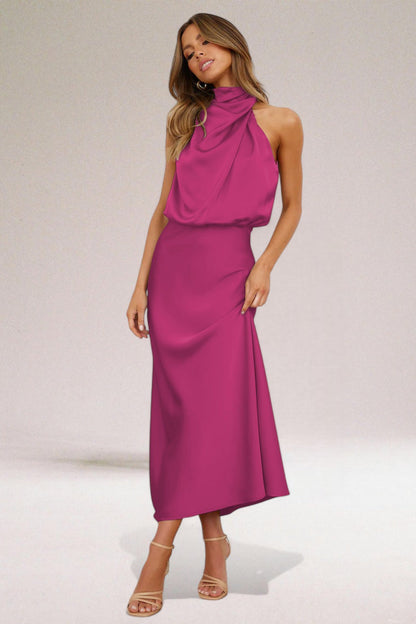 Women's Evening Elegant Wedding Guest Maxi Dress