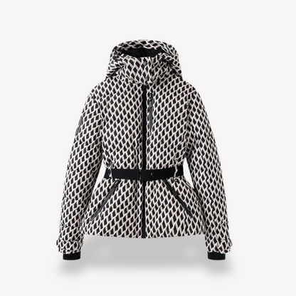 Puffer Jacket | Belted Hooded Style for Winter
