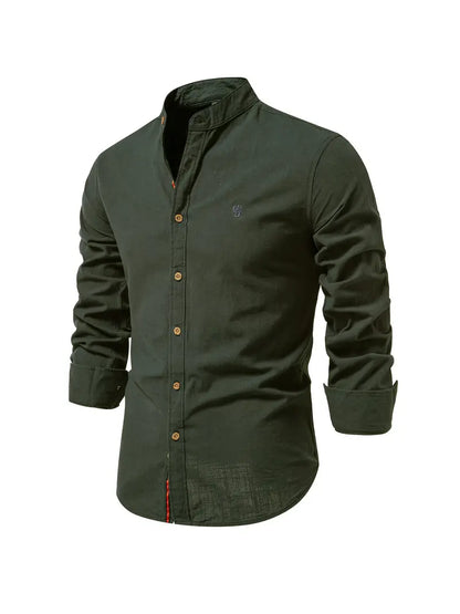 Men's Long Sleeve Slim Fit Shirt