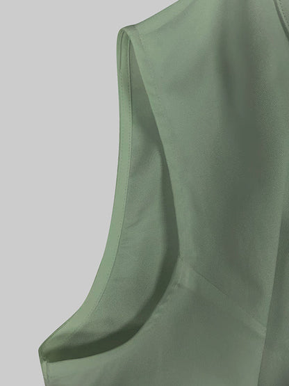 Sleeveless Zip-Front Jumpsuit for Women