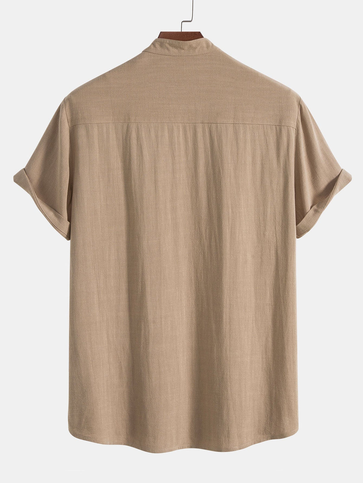 Men’s Linen Band Collar & Trousers Co-Ord