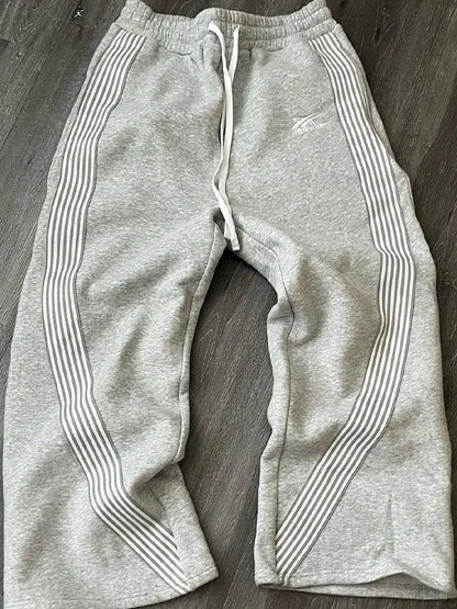 Oversized Sweatpants | Drawstring Waist Wide Leg