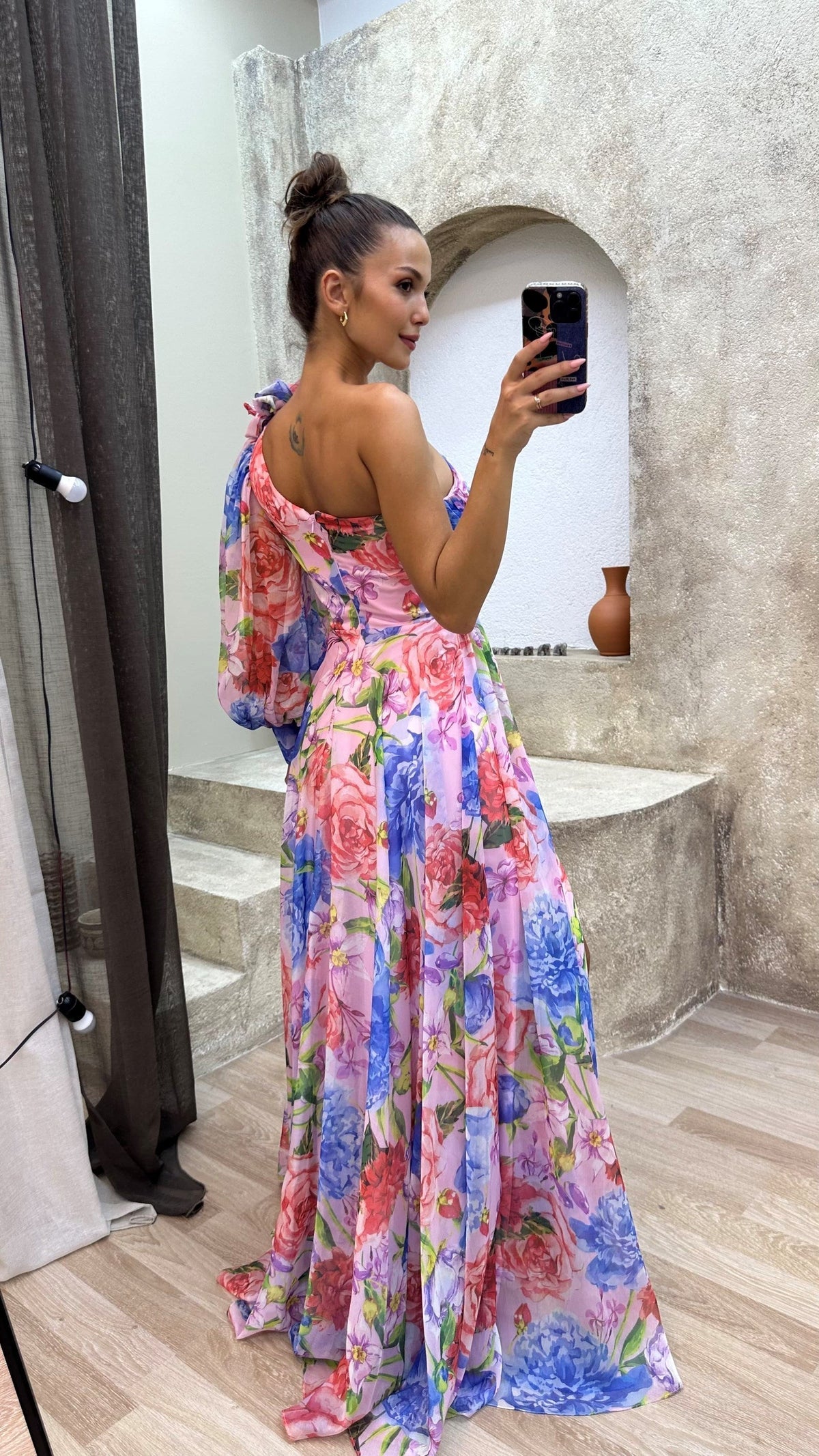 Maxi Dress | Women's Off Shoulder High Slit