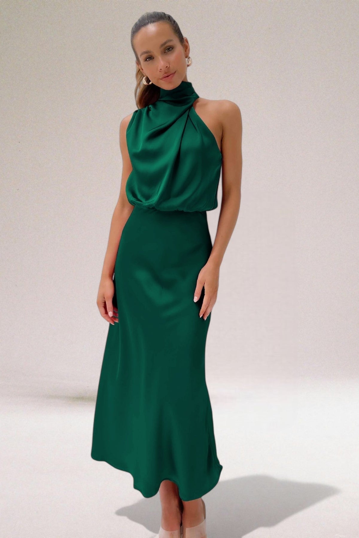 Women's Evening Elegant Wedding Guest Maxi Dress