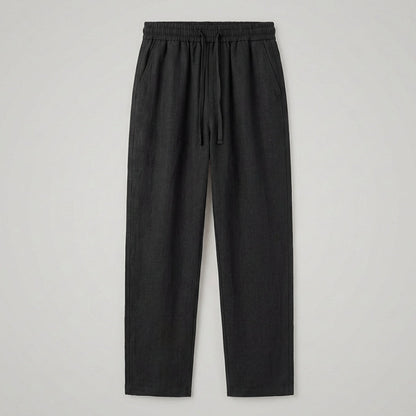 Cropped Linen Pants