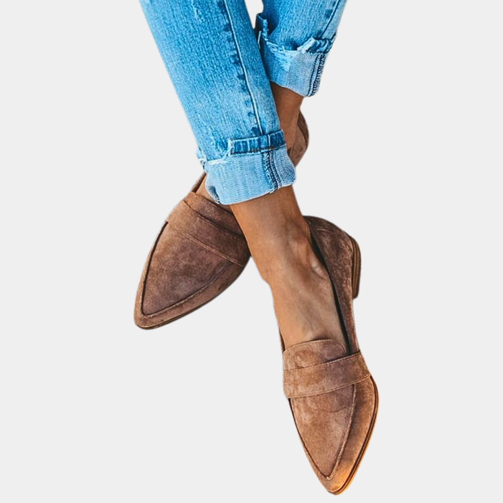 Loafers | Pointed Toe Slip On Flats