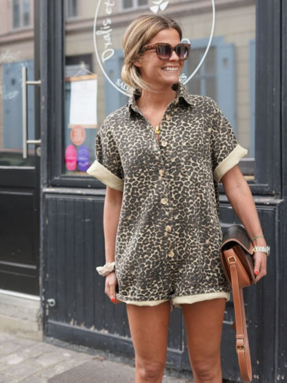 Elegant Safari Romper