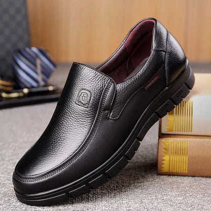 Slip On Loafers | Rounded Toe with Thick Sole Design