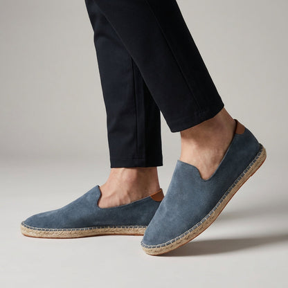 Men’s Suede Slip-On Espadrilles