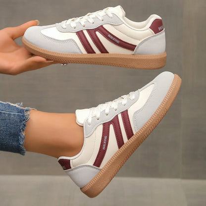 Women's Lace Up Low Top Sneakers