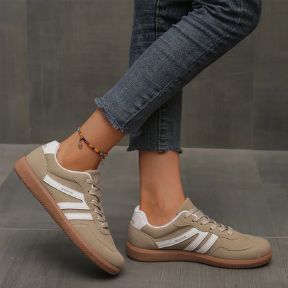 Women's Lace Up Low Top Sneakers