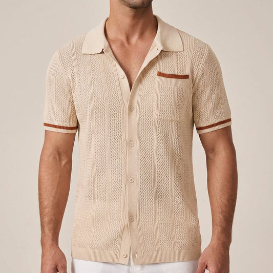 Ibiza Knit Polo Shirt