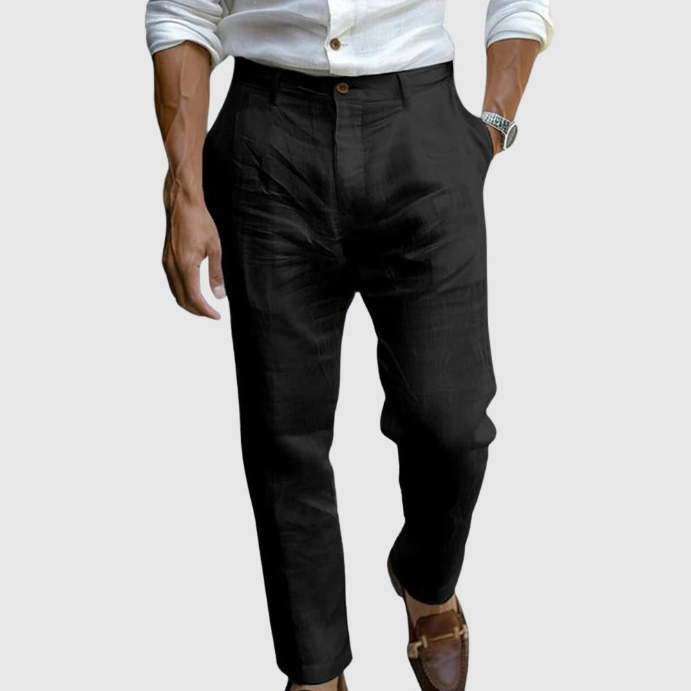 The Palma | Men's Linen Trouser Pants