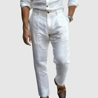 The Palma | Men's Linen Trouser Pants