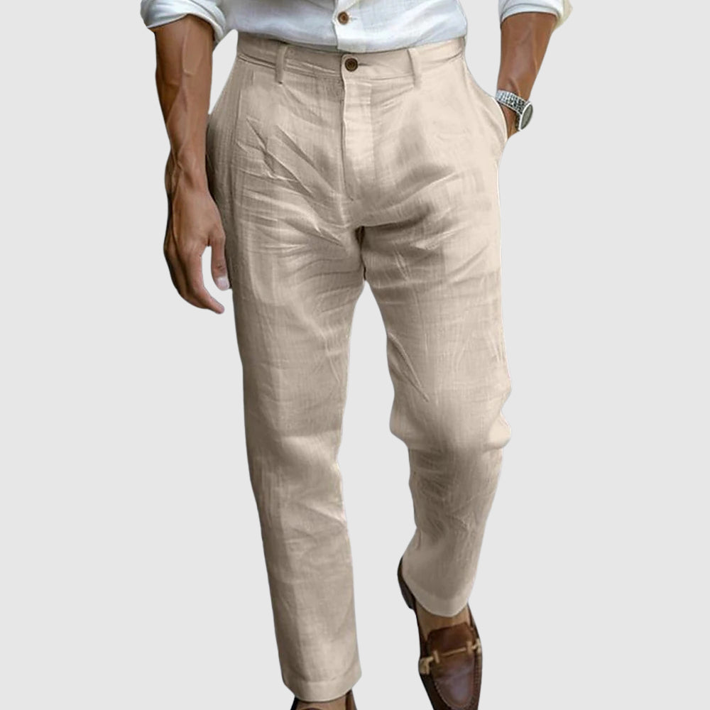 The Palma | Men's Linen Trouser Pants
