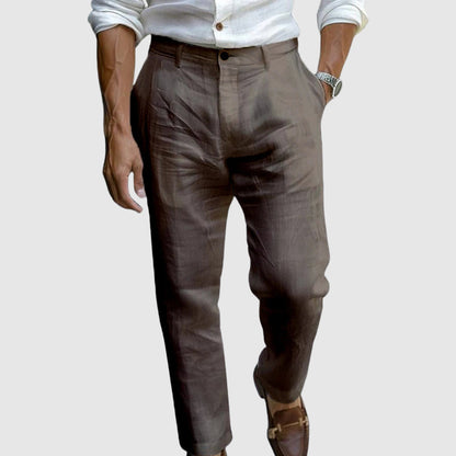The Palma | Men's Linen Trouser Pants
