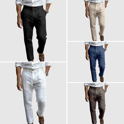 The Palma | Men's Linen Trouser Pants