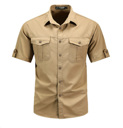 Cargo Shirt | Men's Short Sleeve Button Up