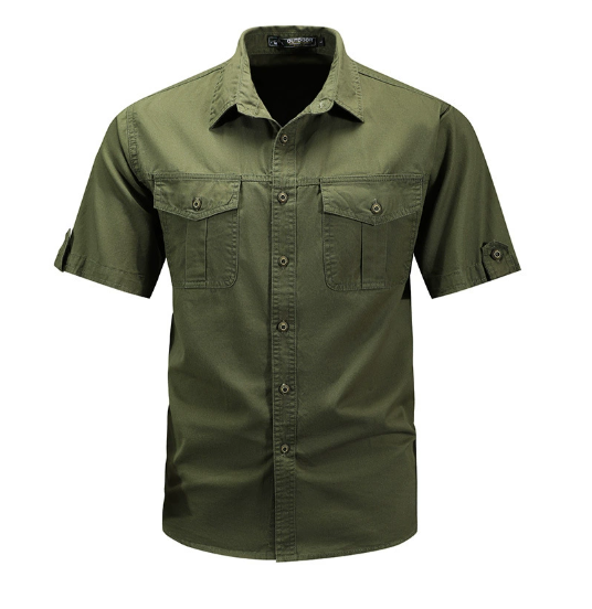 Cargo Shirt | Men's Short Sleeve Button Up