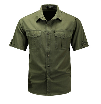 Cargo Shirt | Men's Short Sleeve Button Up