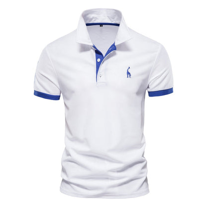 Men’s Contrast Trim Polo Shirt